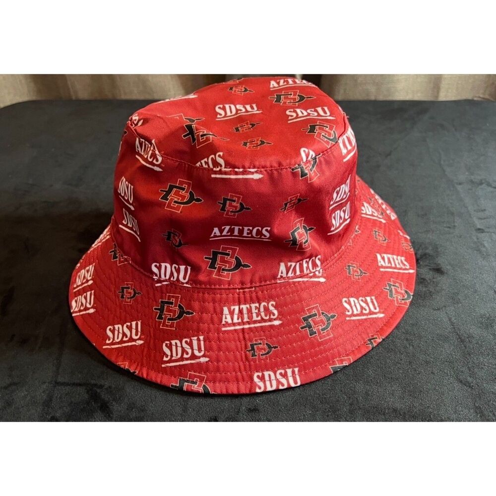 SDSU San Diego State University Aztecs Reversible Bucket Hat O/S